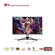 VSP V2408S Edge-to-edge Slim LED Flat Monitor (23.8inch / ADS/IPS / FHD / 100Hz / 2ms / Black)
