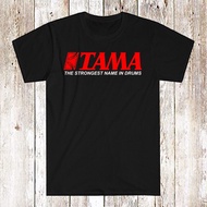 Fashion Men Summer Tee Tama Drums Men'S Black T-Shirt