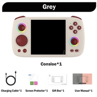 Anbernic RG Cube 3.95 ผู้เล่นเกมแบบพกพาหน้าจอสัมผัสแบตเตอรี่5200MAh คอนโซลวิดีโอเกมแบบพกพา13 + 9000 