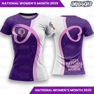 WOMEN'S MONTH Sublimation T-shirt for Women's leisure Fashion tops for women 2