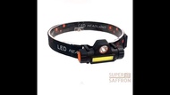 Headlamp USB Senter kepala Outdoor/Camping/Treking