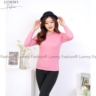 PROMO Manset Wanita Panjang Kerah (Tinggi Turtleneck) / Dalaman Muslimah / Atasan Wanita / Manset Hi