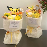 Pikachu POKEMON Doll Bouquet Birthday Gift Holiday Gift Graduation Gift