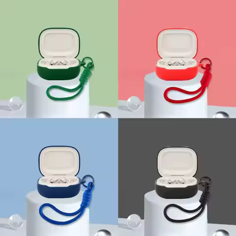 Cartoon Earphone Case for JBL Live Beam 3 Silicone Wireless Earbuds Cover For JBL Live Flex 3 / Buds