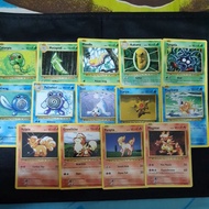 Pokemon Card TCG: XY evolution: Caterpie/ Metapod/ Weedle/ Poliwag/ Charmander/ Seel/ Staryu/Magikar