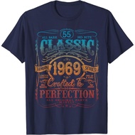 Men's cotton T-shirt Vintage 1969 Limited Edition Shirt 55 year old 55th Birthday T-Shirt