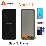 For Xiaomi Redmi Note 11/ Note 11S 4G LCD Display Touch Screen Assembly 2201117TG 2201117SG 21121119