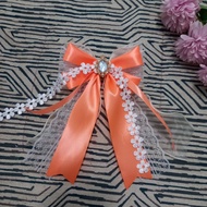 Soft fishtail chiffon lightstick bow - Red Velvet aespa RIIZE Blackpink Twice IVE G-idle 2NE1 SNSD l