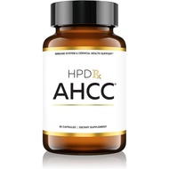 HPD Rx Premium AHCC & Shiitake Mushroom 1100 mg per Serving Supplement, Natural Immunity Booster, Ma