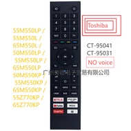 Toshiba CT-95041 CT-95031 TV Remote Control For Android Smart TV 55M550LP 43C350KP 32V35KP CT-95022（