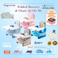 Sugarbaby 4-in-1 Sit-On-Me Foldable Booster & Chair for Babies