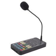 Multifunctional Sound Effect Card I9 Voice Changer for Gaming Live Streaming Smartphones Portable Au