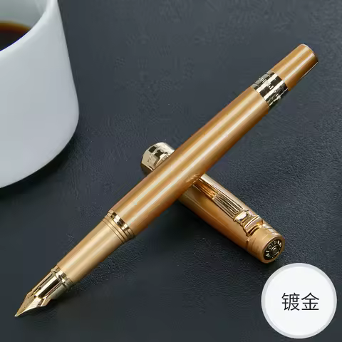 Picasso 917 Pimio Emotion of Rome Fountain Pen Ink Pens Black with Gold / Silver Clip Gift Business 