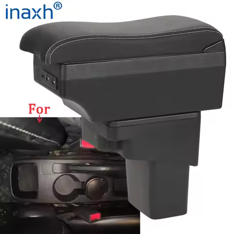 For Hyundai SOLARIS Armrest Box For Hyundai Accent Solaris 2013 2014 2015 2016 Storage Box Car Acces