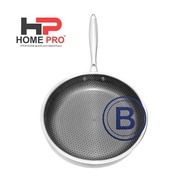 Homepro 26cm Honeycomb Fry Pan Non Stick Stainless Frying Pan Hm107/Household Supplies/Kitchen Frying/Limited Frying