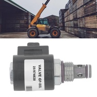 Backhoe Loader Solenoid Valve  12V Stable Operation 25 974628 High Strength Replacement Compact Size