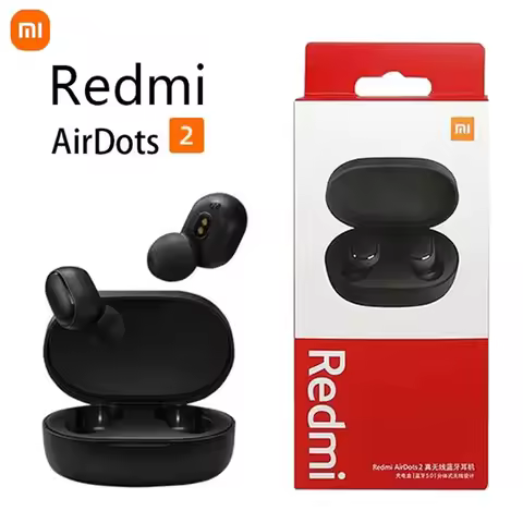 XIAOMI Redmi Airdots 2 Wireless Bluetooth Headset with Mic Earbuds Fone Bluetooth Earphones TWS Wire