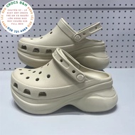 Giày dép crocs - dép sục nhựa crocs bae đế cao 8cm cho nữ chống thấm nước chống trơn trượt chống hôi