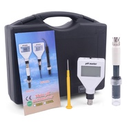 RCYAGO PH Meter Skin Food Digital Display Acidity Meter Fruit Dough pH Detector Meat Acidity Meter