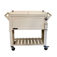Freezers can be ordered for refrigeration supply80QT Outdoor Cooler Box Manufacturer Dark Brown Retr