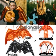 Halloween 2 Color Bat Wings Balloon / Bat Wings