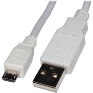 4XEM USB Cable, White 2m