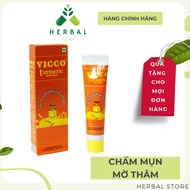 Herbal Vicco Turmeric Cream 30g reduces dark spots and acne from India