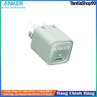 Củ Sạc Anker 511 30w Nano 3 A2147 1 Cổng USB-C PD 30w Cho iphone13 - 14 promax