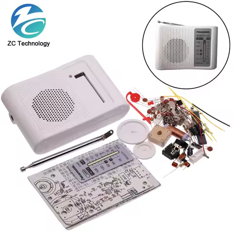 CF210SP AM/FM Stereo Radio Kit DIY Electronic Assemble Set Kit For Learner July DropShip DIY laborat