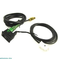 amonoy Replacement AUX USB Switches Port Socket USB AUX Switches Plug with Cable for B6 B7 RCD510 RC