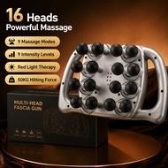 Massage Gun Pro 16 Heads Neck Massager Rechargeable For Shoulder, Back, Neck, Waist, Leg And Foot Ma