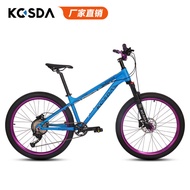 KOSDA Aluminum Alloy Dirt Bike Mountain Bike Action Frying Street Oil Disc Bicycle Adult Off-Road Te