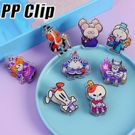 SEPTEMBER 8Pcs Cartoon Cute Clip, PP Clip Double-sided Comic Mini Paper Clip, Creative Journal Clip 