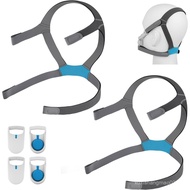 2 Pack Replacement F40 Headgear and 2 Pairs Magnetic Clips for AirFit F40 Headgear，Comfortable Adjus