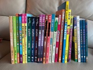兒童讀物$25/1本：魔法黑洞、成語新圖典、文學館、推理七公主、我的吸血鬼同學、湯小圓、校園謎團事件簿、豬頭小偵探、廁所幫少年偵探、紅樓夢、智識漫畫、管家琪、新雅兒童成長故事集…