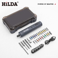 Electric Screwdriver Set 4.2V Small Household Lithium Battery Rechargeable 39-Piece Set Plastic Box 