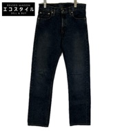 Levi's 00 年代美國製造預染色黑色 505 牛仔褲，尺寸 30/34 [二手]