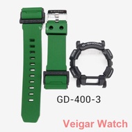watch band Aksesori ✤CASIO G-SHOCK BAND AND BEZEL GD400 100% ORIGINAL