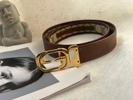 Gucci Vintage Belt《日本中古正品》雙面皮帶