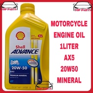 💯ORIGINAL SHELL ADVANCE AX5 20W50