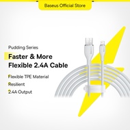 Baseus Pudding Series 2.4A Fast Charging Cable USB to Lightning For IPhone 14 /13