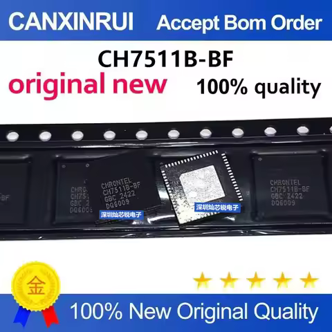 (5-100pieces)Brand new original CH7511B-BF QFN68 package sensor filter RF amplifier chip