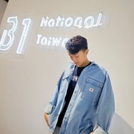 EDWIN 男款 工裝夾克外套 (漂淺藍) #牛仔外套