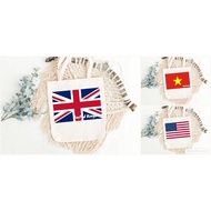 Angbaligya FLAG TOTE BAG DESIGN (UNITED KINGDOM, USA, VIETNAM)