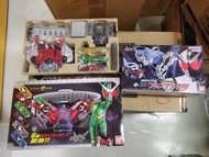 幪面超人 W DX 腰帶 連 Fang Joker 變身器 圖中物品 睇描述