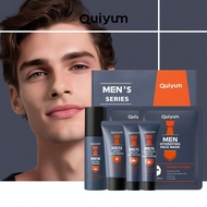 1 Set Moisturizing QUIYUM Men Facial Care Kit,Improve Muscles ( Men Daily Face Wash 50g & Men Facial