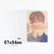 20 Wire 67x94mm 20 Protective Sleeve Card Film Change Thick Small