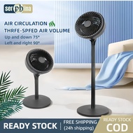 Ready stock kipas berdiri Stand Fan Air Circulation fan air volume adjustment Strong Wind Energy Sav