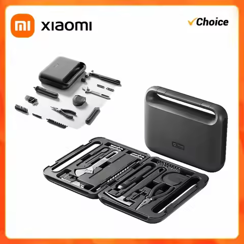 New Xiaomi Mijia Toolbox Set Hardware Repair Pliers Hammer Measuring Tape Measure Electric Screwdriv