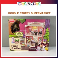 [Shop Malaysia] (READY STOCK) Sylvanian Forest Families Chocolate Rabbit Play Set Double Decker Supe